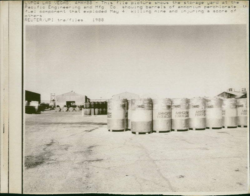 PEPCON disaster - Vintage Photograph