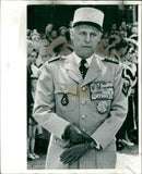 Raoul Salan French general. - Vintage Photograph