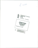 Jonathan Quigley. - Vintage Photograph