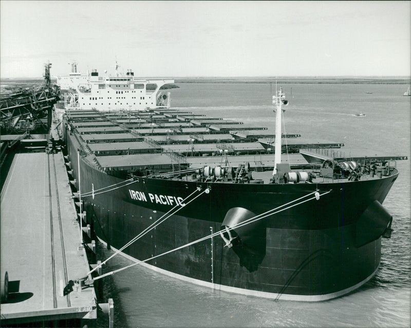 Ships: Iron Pacific. - Vintage Photograph