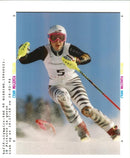 ERTL Martina The Olympics alpine. - Vintage Photograph