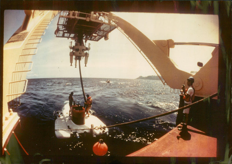 Dr. Robert Ballard. - Vintage Photograph