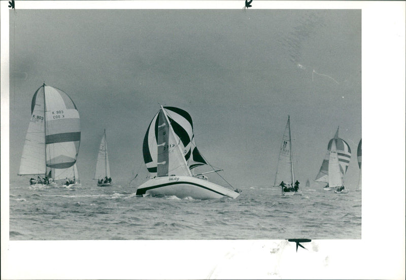 Ship: Yacht: Taidry. - Vintage Photograph