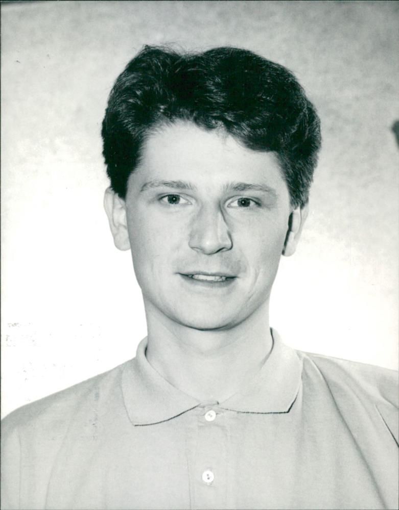 Reece Dinsdale Actor from britain. - Vintage Photograph