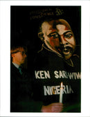 Ken Saro-Wiwa Nigerian writer - Vintage Photograph