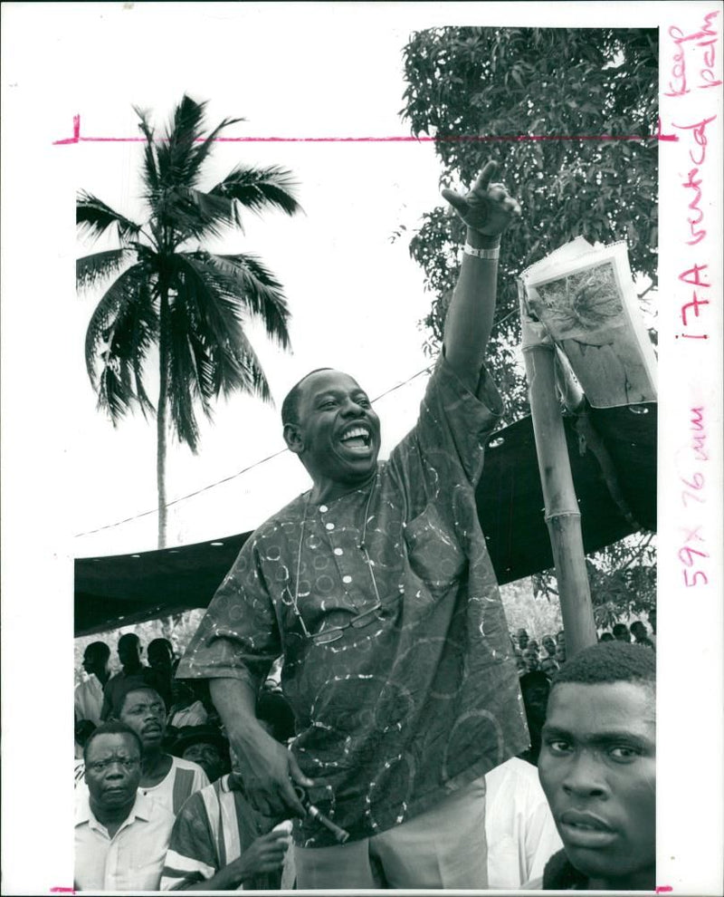 Ken Saro-Wiwa Nigerian writer - Vintage Photograph