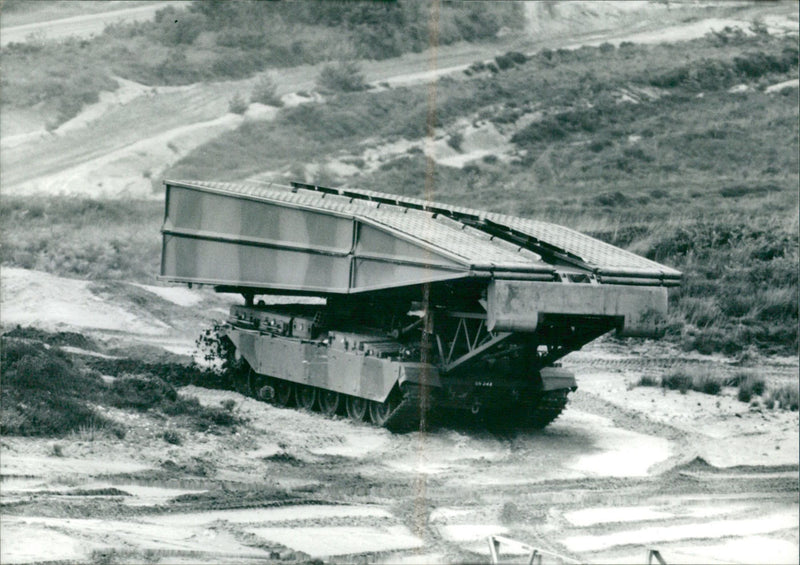 Chieftain tank - Vintage Photograph