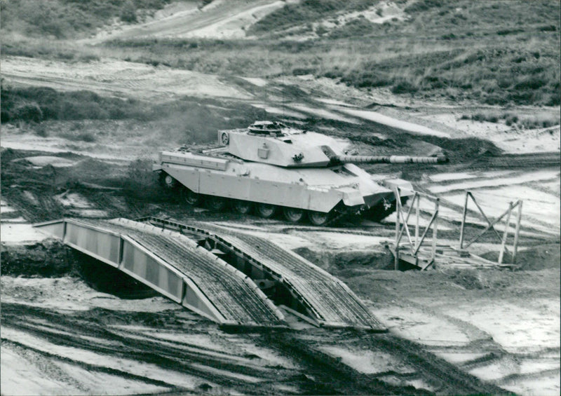 Chieftain 900 Armoured tank. - Vintage Photograph