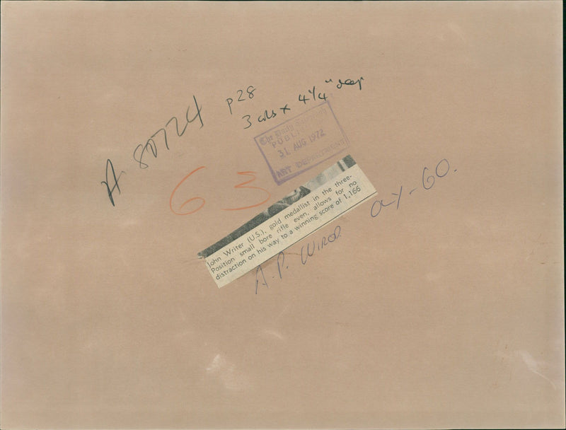 John Writer - Vintage Photograph