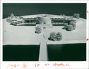 Royal Armouries Museum:A model of the proposed Royal armouries museum at sheffield. - Vintage Photograph