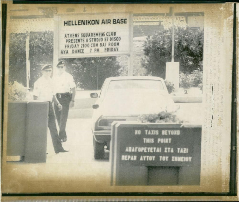 Greece: Athens Hellenikon Air-Base. - Vintage Photograph