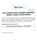 MC Solaar at the MTV Europe Music Awards ceremony in Rotterdam - Vintage Photograph