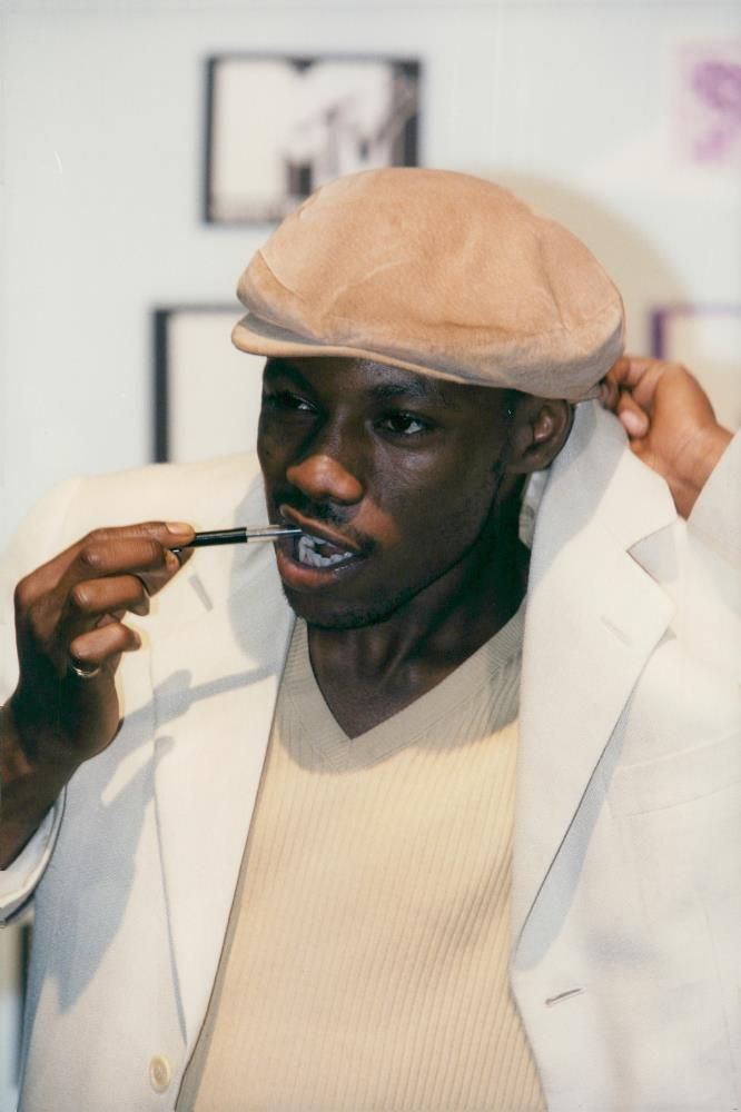 MC Solaar at the MTV Europe Music Awards ceremony in Rotterdam - Vintage Photograph