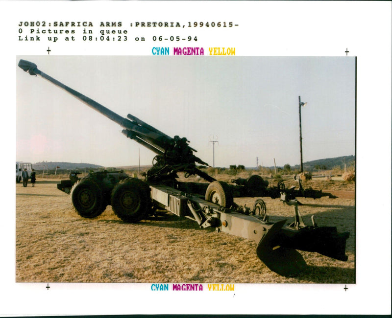 Gun: G5 Howitzer. - Vintage Photograph