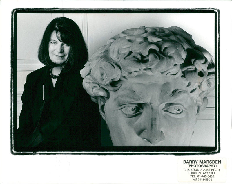 Josephine Hart Irish writer. - Vintage Photograph