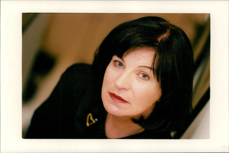 Josephine Hart Irish writer. - Vintage Photograph