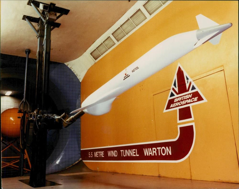 Aircraft: Hotol model. - Vintage Photograph
