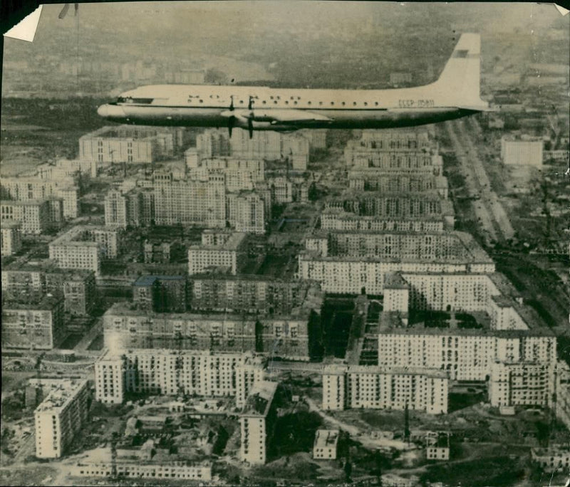 Ilyushin Aircraft:The new russian airliner. - Vintage Photograph