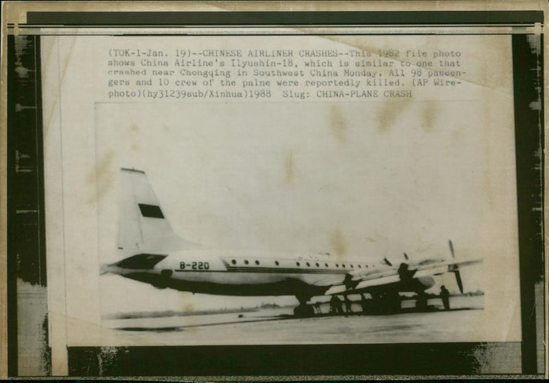 Ilyushin Aircraft: - Vintage Photograph