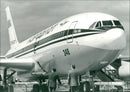 Aircraft:The soviet ilyushin 86 airbus. - Vintage Photograph