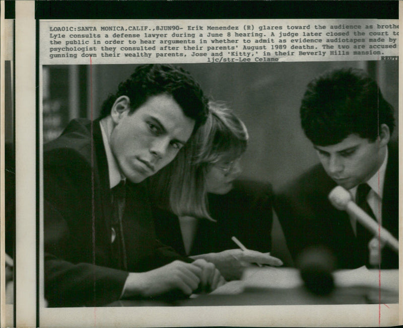 Lyle and Erik Menendez - Vintage Photograph