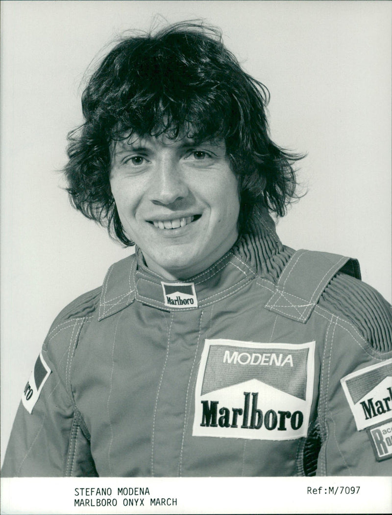 Stefano Modena. - Vintage Photograph