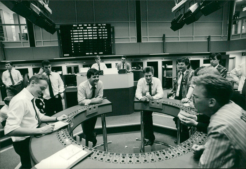 The London International Financial Futures and Options Exchange - Vintage Photograph