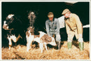 Cattle:Roger bazeley and his son martin - Vintage Photograph
