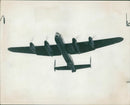 Avro Lancaster Bomber. - Vintage Photograph