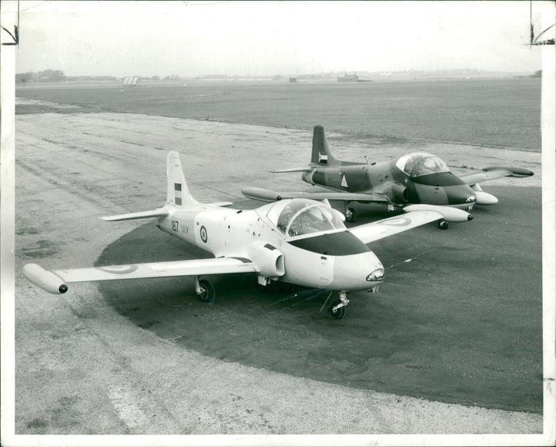 Aircraft Jet Provost. - Vintage Photograph