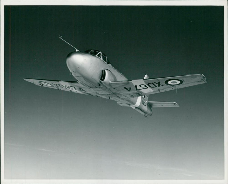 The Jet Provost in Flight. - Vintage Photograph