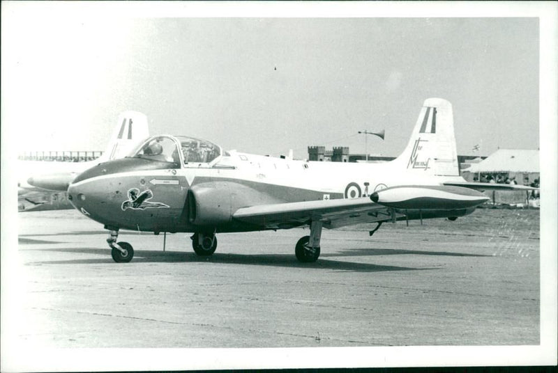 Aircraft Jet Provost. - Vintage Photograph