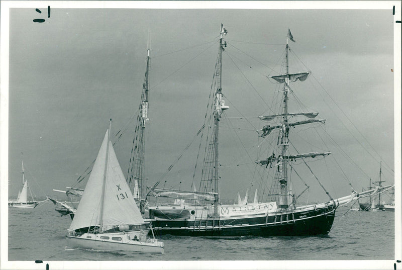 Ship: Svanen. - Vintage Photograph