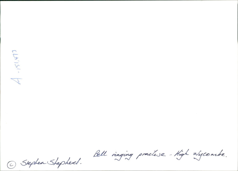 Bell Musical instrument: - Vintage Photograph