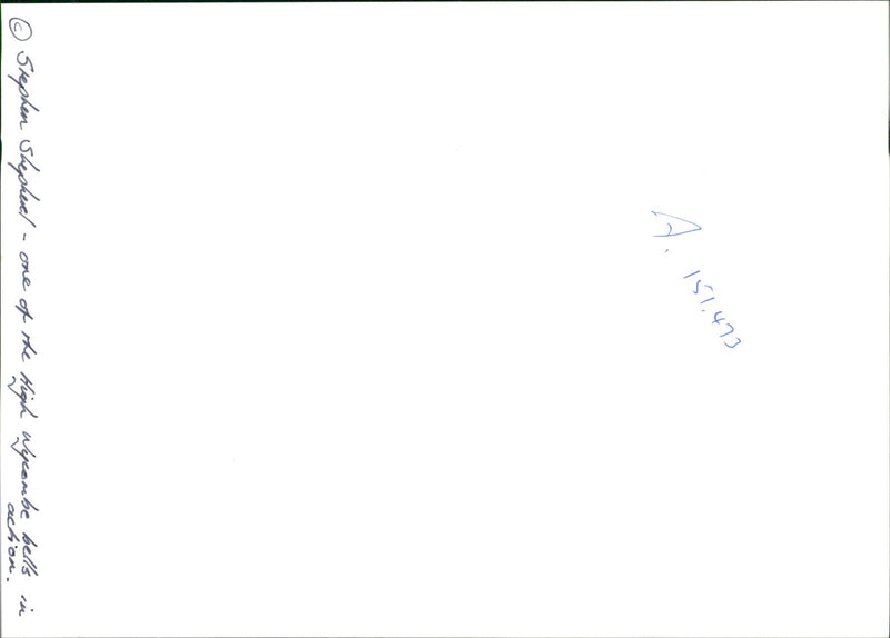 Bell Musical instrument: - Vintage Photograph