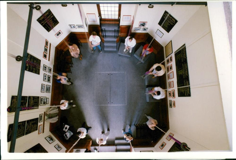 Bell Musical instrument:bell ringing comp. - Vintage Photograph