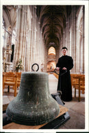 Bell Musical instrument:Chime bell of canterbury cathderal. - Vintage Photograph