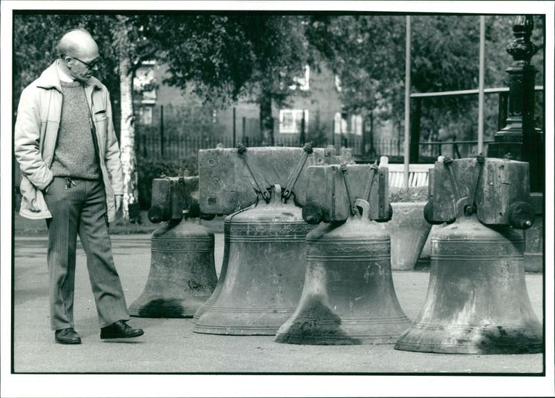 Bell Musical instrument: - Vintage Photograph