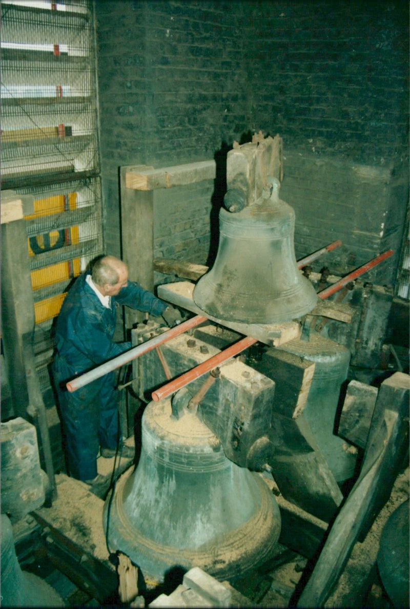 Bell Musical instrument: - Vintage Photograph