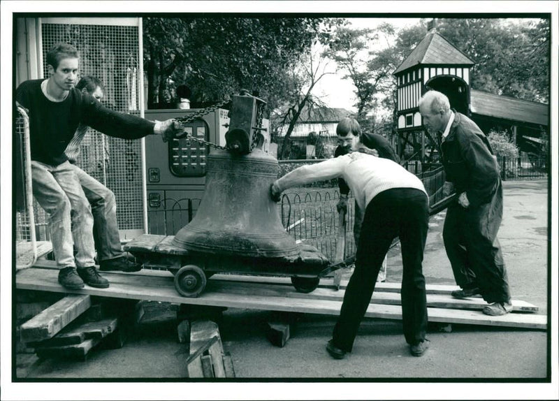 Bell Musical instrument: - Vintage Photograph