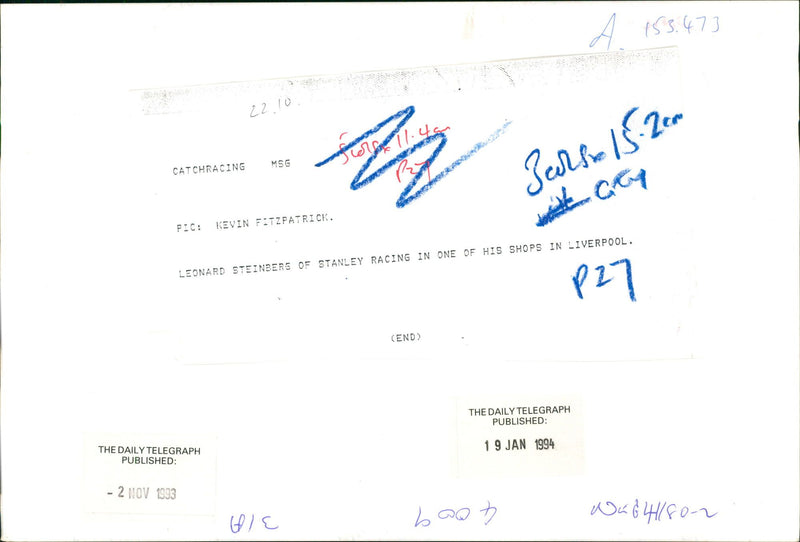 Bell Musical instrument:Kevin Fitzpatrick. - Vintage Photograph