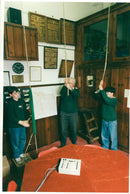 Bell Musical instrument:The tower captain Mr alec. - Vintage Photograph