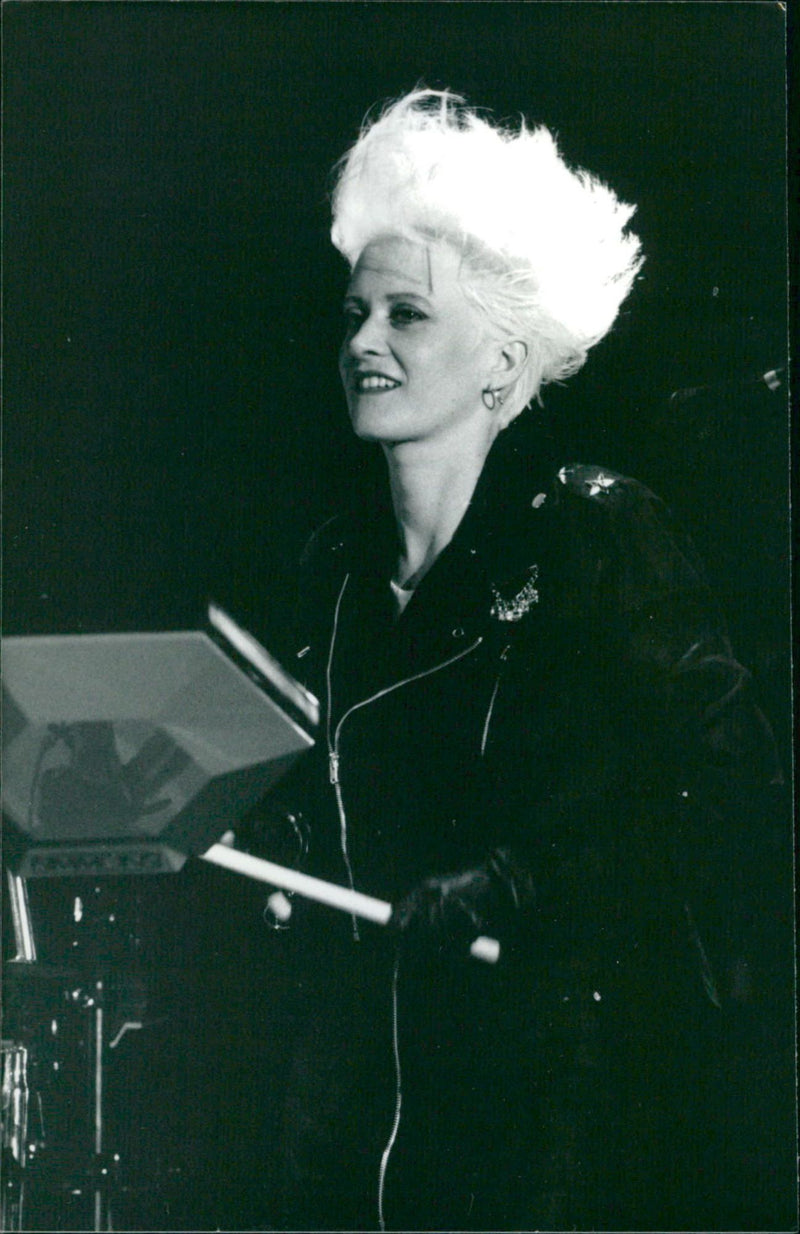 Allannah Currie, The Thompson Twins - Vintage Photograph