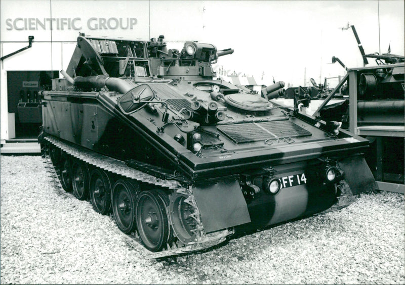 Striker, Armoured Missile Carrier. - Vintage Photograph