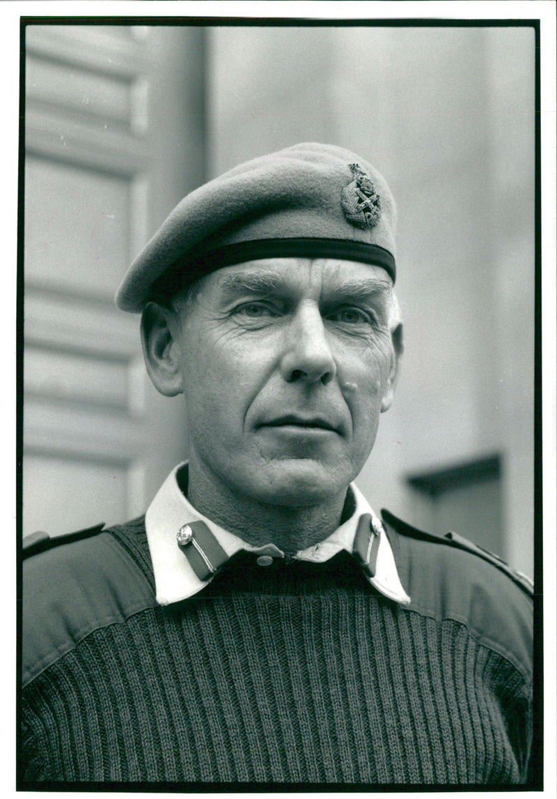 Peter de la Billière General. - Vintage Photograph