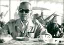 Naguib Mahfouz Egyptian writer. - Vintage Photograph