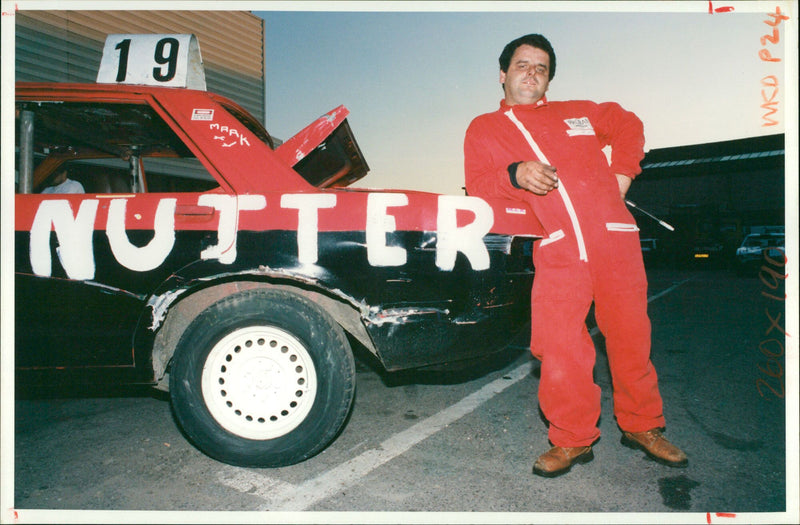 In the blood. - Vintage Photograph