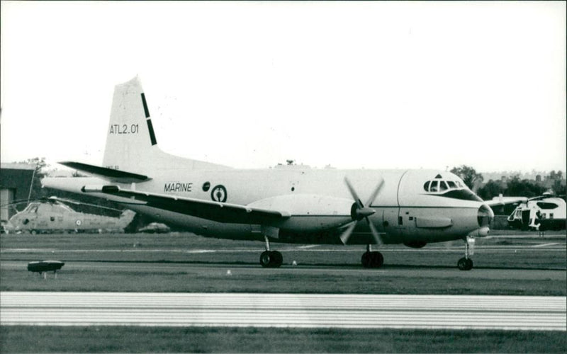 Aircraft: Dassault-Breguet Atlantique G2. - Vintage Photograph