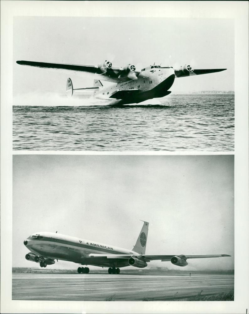 Aircraft: Dixie Clipper. - Vintage Photograph