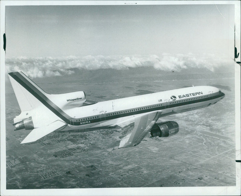 Lockheed L-1011 TriStar at Paris Air Show - Vintage Photograph